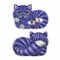 Chechire Cat Plastic Canvas Counted Cross Stitch Kit P-402 / SR-402